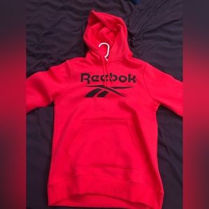 Red rebook hoodie